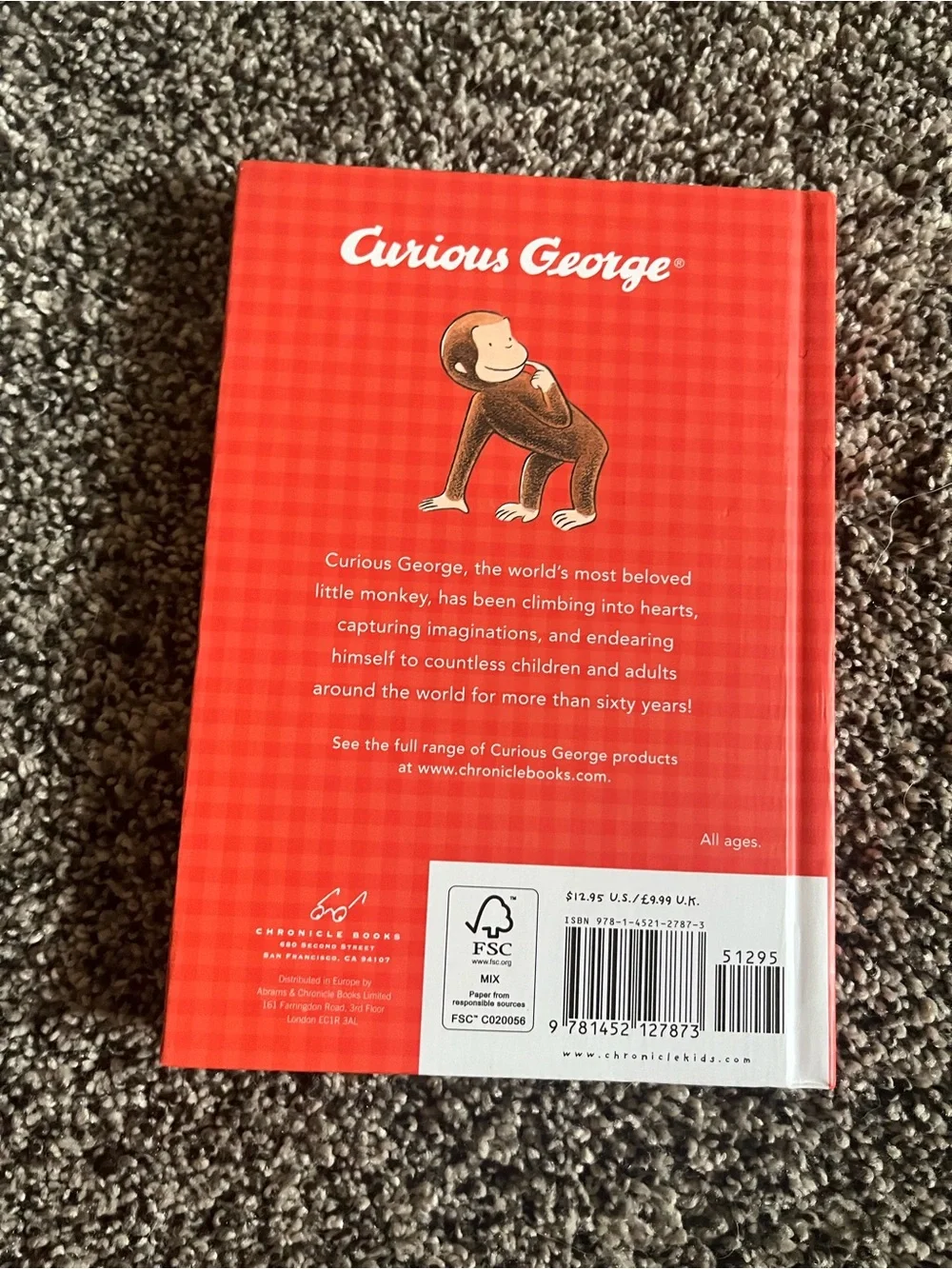 Curious George journal